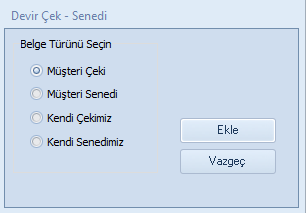 Devir çek senedi 